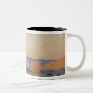 Port-Marly, White Frost, 1872 Two-Tone Coffee Mug