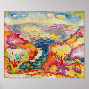 Port Miou George Braque Poster