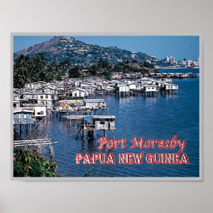 Port Moresby - Papua New Guinea - Poster