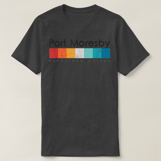 Port Moresby Papua New Guinea T-Shirt (Design Front)