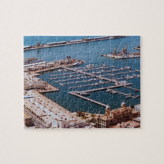 Port of Alicante Jigsaw Puzzle (Horizontal)