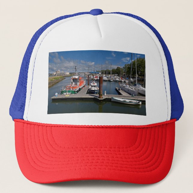Port of Anglet in France Trucker Hat (Front)