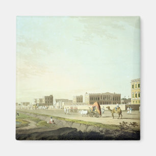 Port of Cheringhee, Calcutta, plate 32 from 'Orien Magnet