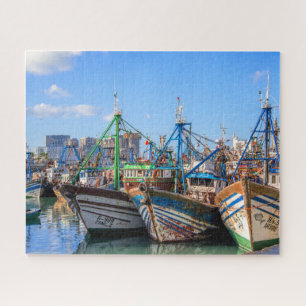 Port of Essaouira Morocco Jigsaw Puzzle
