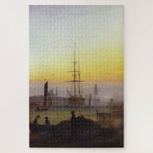 Port of Greifswald: A Friedrich Masterpiece Jigsaw Puzzle