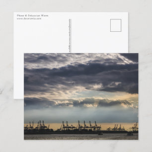 Port of Hamburg, Germany Postcard
