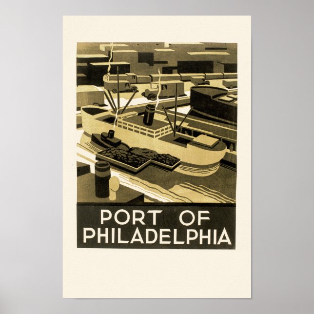 Port of Philadelphia Poster (Front)