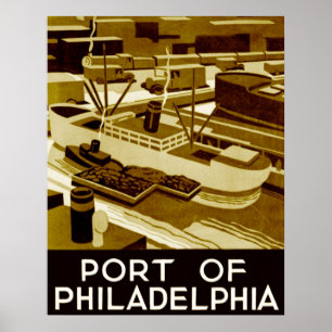 Port of Philadelphia Poster