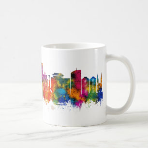 Port Of Spain Trinidad and Tobago Skyline Coffee Mug
