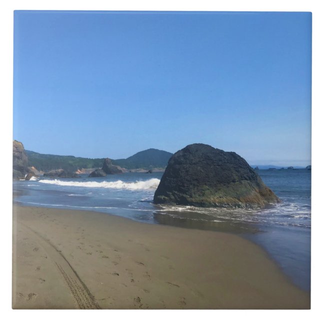 Port Orford, OR Ceramic Tile (Front)