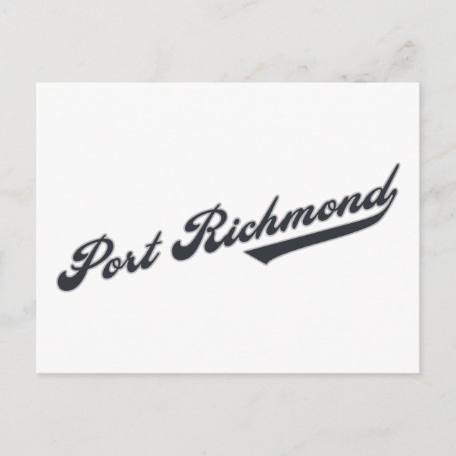 Port Richmond Postcard (Front)