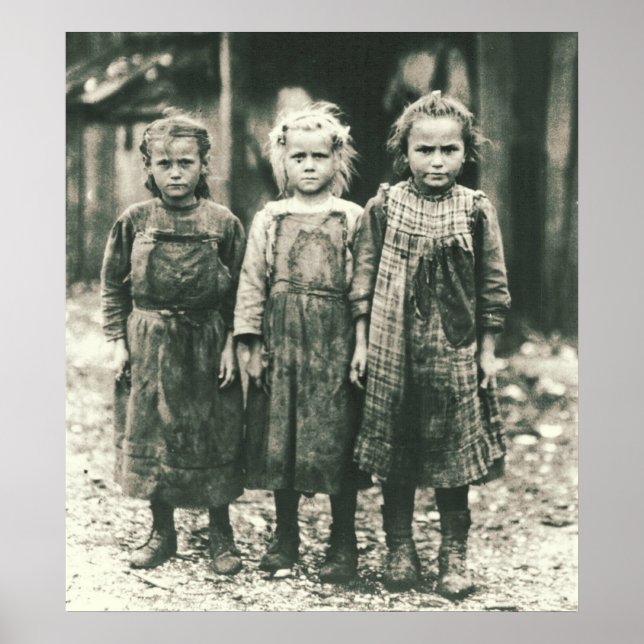 Port Royal Oyster Shuckers 1921 Poster (Front)