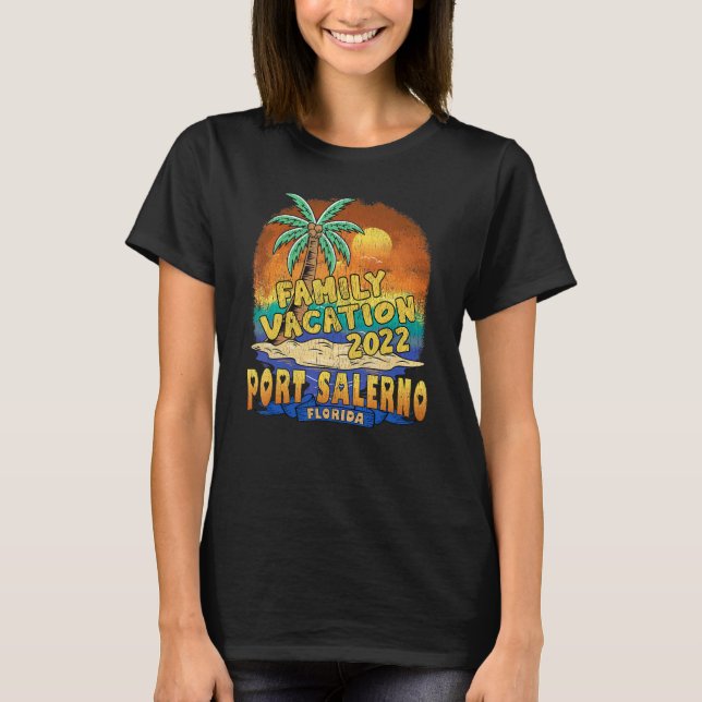 Port Salerno Florida Family Vacation 2022 Beach So T-Shirt (Front)