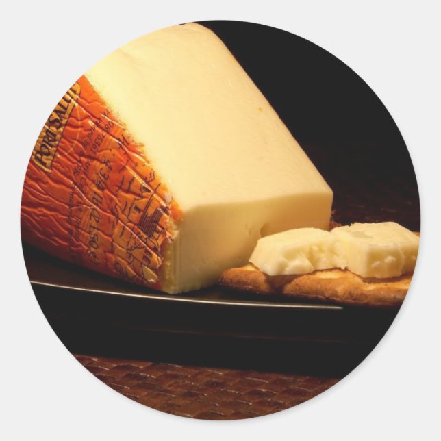 Port Salut Cheese Classic Round Sticker (Front)