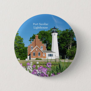 Port Sanilac Lighthouse button