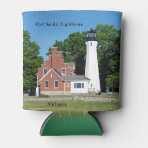 Port Sanilac Lighthouse can cooler