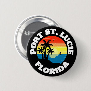 Port St. Lucie,Florida 6 Cm Round Badge