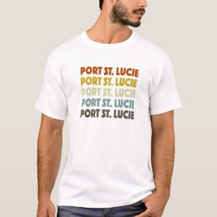 Port St Lucie Florida American Fl Usa Hometown Res T-Shirt