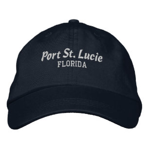 Port St.Lucie Florida Embroidered Baseball Hat