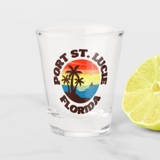 Port St. Lucie,Florida Shot Glass