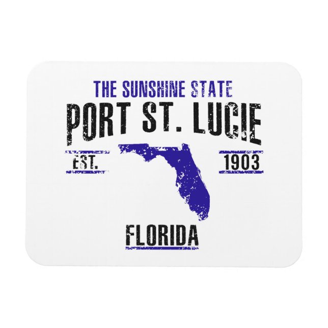 Port St. Lucie Magnet (Horizontal)