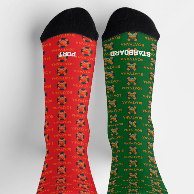 Port & Starboard Boat Show Socks by Boatvana (Top)