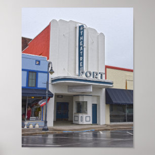 Port Theatre, Port St. Joe, Florida Poster