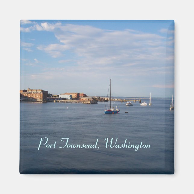 Port Townsend Moorage Magnet (Front)