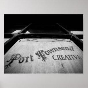 Port Townsend, Washington Creative Photography Poster