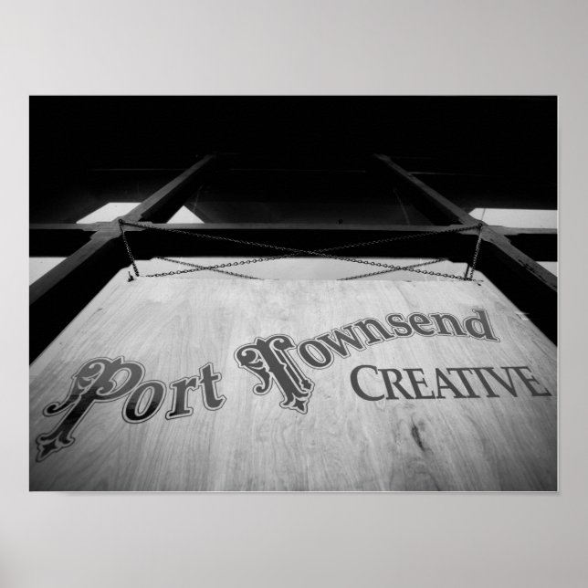 Port Townsend, Washington Creative Photography Poster (Front)