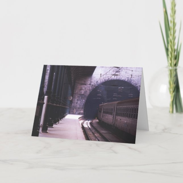 Port Train Station, Portugal Card (Front)