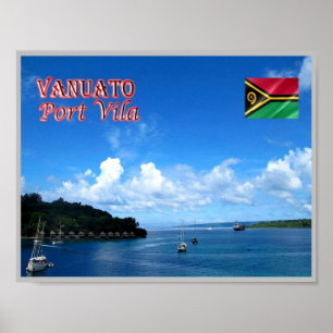 Port Vila - Natural Harbour - Vanuatu - Poster
