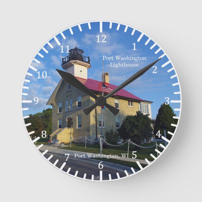 Port Washington Lighthouse clock (Front)