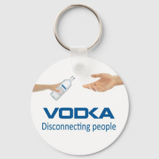 Porta chaves Vodka - Disconnecting people Key Ring