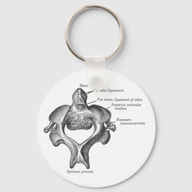 Portable Backbone Key Ring (Front)