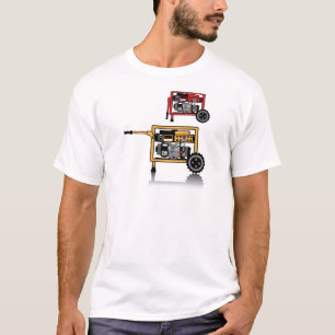 Portable Generator vector T-Shirt