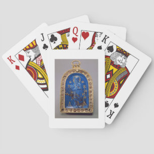 Portable Icon, probably mediaeval (lapis lazuli) Playing Cards