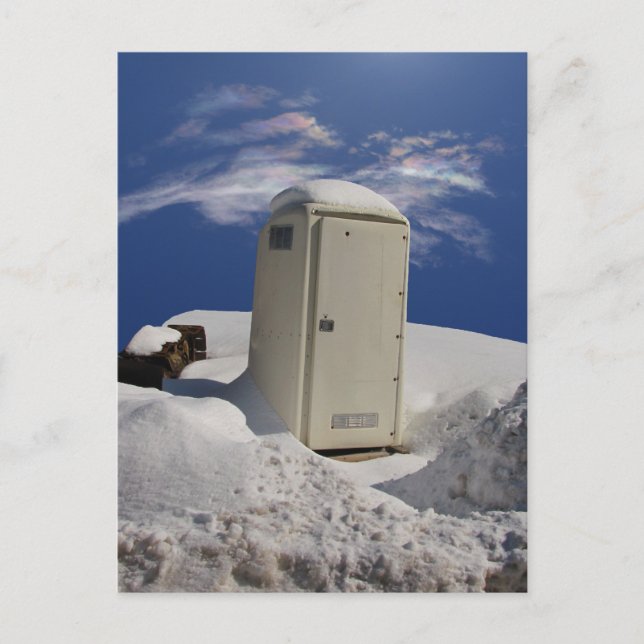 Portable Potty calendar ~ postcard (Front)