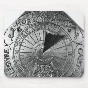 Portable Sundial, from Sierk Castle 1756 Mouse Pad