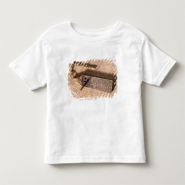 Portable sundial, silver and gold, 10th century (d toddler T-Shirt (Front)