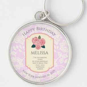 Portachiavi Beautiful birthday keychain
