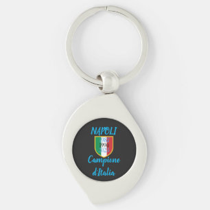 Portachiavi in metallo Napoli Scudetto Key Ring