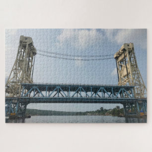 Portage Lake Lift Bridge Jigsaw Puzzle