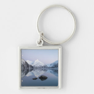 Portage Lake Twilight Key Ring