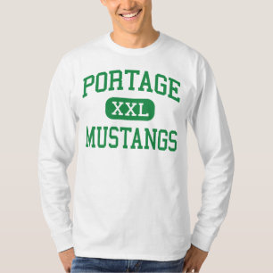 Portage - Mustangs - Area - Portage Pennsylvania T-Shirt