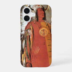 Portait of Indian Chief Mato-Tope by George Catlin iPhone 16 Case