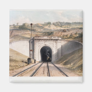 Portal of Brunel's box tunnel near Bath Magnet