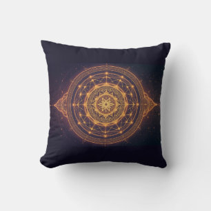 Portal of the Infinite Light – A Sacred Mandala Cushion