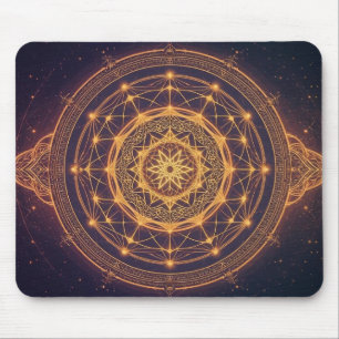Portal of the Infinite Light – A Sacred Mandala Mouse Pad
