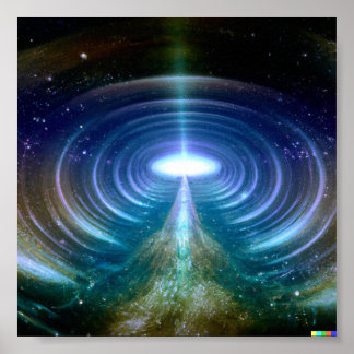 Portal painting poster